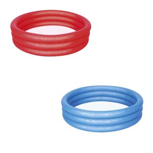 Piscina Inflável 101L Play 3 Anéis 1,02M X 25Cm Duas Cores 51024 Bestway