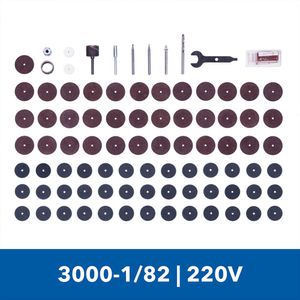 Dremel 3000 Micro Retífica Com Eixo Flexível E 82 Acc 220V Bosch