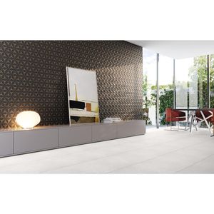Piso Cerâmico Concreto Branco Neo Cimento Tipo A 60X60CM - 209758E - Pointer