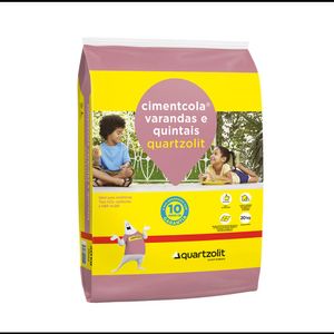 Argamassa Para Varandas E Quintais Cimentcola AC2 20KG - 0309.00001.0020PL - Quartzolit