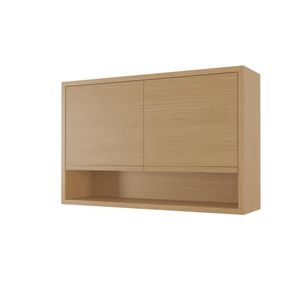 Armario Aereo 2Pts Basculante Condessa 120Cm 100% Mdf Crv Nesher
