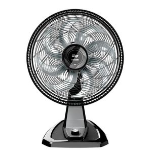 Ventilador Mesa e Parede 40cm 2 em 1 Flow Turbo Eco Turbo Silencioso 8 Pas 180W 220V Preto e Cinza - Wap