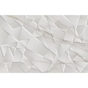 Revestimento Cerâmico Marmorizado Brilhante Calacata Tipo A 32,5X57CM - RVI57150 Incenor