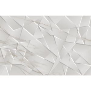 Revestimento Cerâmico Marmorizado Brilhante Calacata Tipo A 32,5X57CM - RVI57150 Incenor