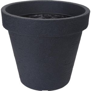 Vaso De Planta Redondo Hasiera Cinza Polietileno Hasiera