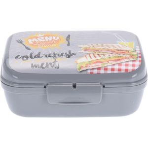 Marmita Excellent Houseware Azul/Cinza 1L Polipropileno Hasiera