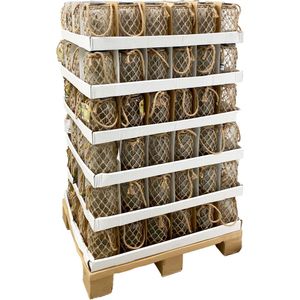 Luminária Solar Formato Pote Vidro Hasiera Natural 11,0X18,5Cm Vidro Hasiera