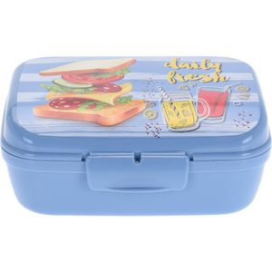 Marmita Excellent Houseware Azul/Cinza 1L Polipropileno Hasiera
