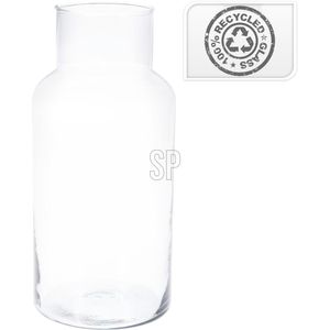 Vaso decorativo 16X30Cm Vidro Hasiera