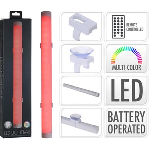 Barra De Luz Led Hasiera a pilha Colorido Polistireno Hasiera