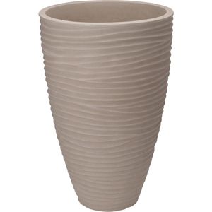 Vaso De Planta Cone Hasiera Areia 40X60Cm Polietileno Hasiera