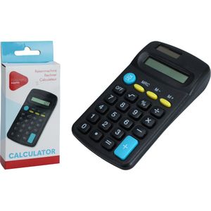Calculadora Free & Easy Preto 11,5X6,2X2,0Cm Polipropileno Hasiera