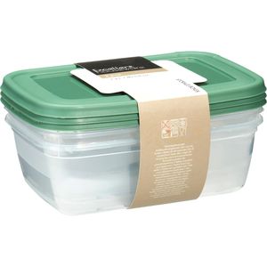 Conjunto De Caixas Organizadoras Excellent Houseware 3 Peças Sortido Polipropileno Hasiera
