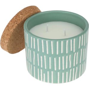 Vela Perfumada Hasiera Verde/Bege Parafina/Cera Hasiera