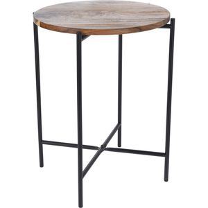 Mesa Lateral Hasiera Madeira Acácia Hasiera