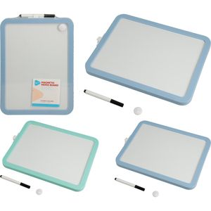 Quadro Com Acessórios Com 3 Ímãs Hasiera Azul/Verde Polipropileno Hasiera
