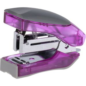 Grampeador Com 1000 Grampos Roxo Ferro Hasiera