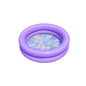 Piscina Inflável Kiddie 2 Anéis 21L 61Cm X 15Cm Duas Cores 51061 Bestway