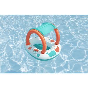 Boia Bote Infantil Comfort Baleia 84Cm X 67Cm  C/ Cobertura 34203 Bestway