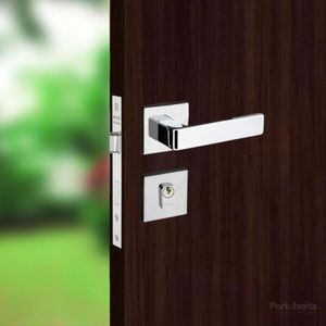 Fechadura Zamac Modena Rq2 529-55 Externa Cr Pado
