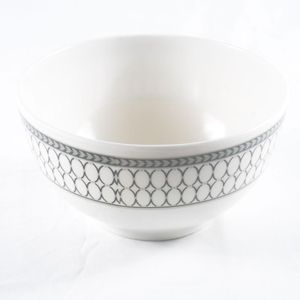 Tigela De Melamina 15X7X8Cm Estampa Preta Hasiera