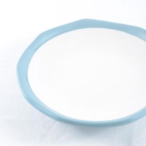 Prato De Melamina 17Cm Borda Azul Escuro Hasiera