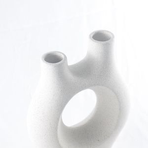 Vaso Em Ceramica 20X7,5X27Cm Hasiera