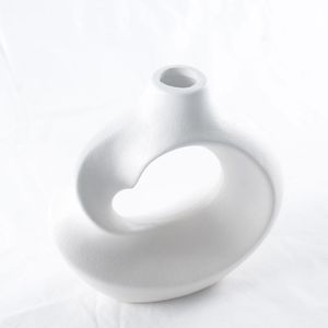 Vaso Em Ceramica 14,5X14,5X6,5Cm Hasiera