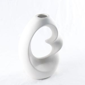 Vaso Em Ceramica 14,5X7,5X20,8Cm Hasiera