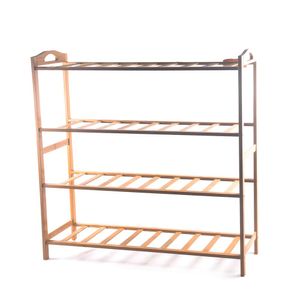 Sapateira De Bambu 3 Pratel 68,5X23,5X68Cm Hasiera