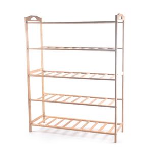 Sapateira De Bambu 4 Pratel 68,5X23,5X83Cm Hasiera