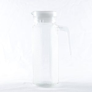 Jarra De Vidro 1000Ml 7.5X23.5Cm Colmeia Hasiera