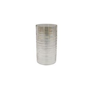 Vaso Hasiera Vidro 12x12x23,5cm Colorido Hasiera