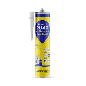 Adesivo Selante Pu40 Pro 420G Preto Quartzolit