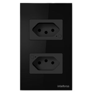 TOMADA DUPLA INTELIGENTE WI-FI ETS 1002 PT INTELBRAS