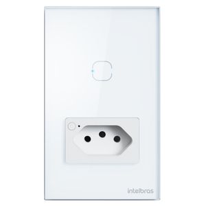 TOMADA COM INTERRUPTOR INTELIGENTE WI-FI ETS 2001 BR INTELBRAS