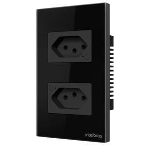 TOMADA DUPLA INTELIGENTE WI-FI ETS 1002 PT INTELBRAS