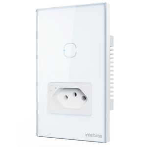 TOMADA COM INTERRUPTOR INTELIGENTE WI-FI ETS 2001 BR INTELBRAS
