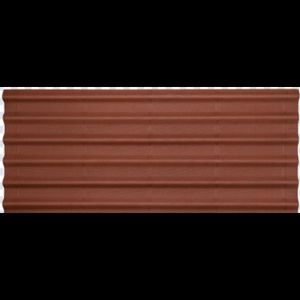 Telha Onduline Stilo Vermelha 200 x 82 x 0,3 Cm