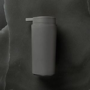 Porta Sabonete Líquido 290Ml Serene Cinza Coza