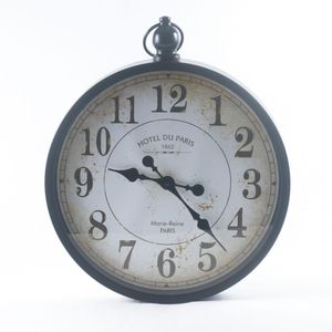 Relogio De Parede 37X6Cm Decor Rustico Mrm Hasiera