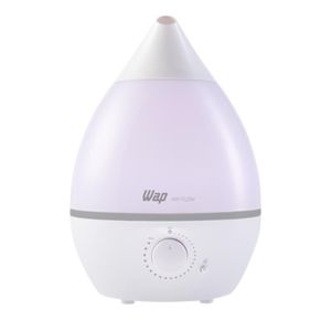 Umidificador de Ar Air Flow com Luminaria e Difusor de Aromas Ate 12 Horas 4 Litros 20W Bivolt Branco e Cinza - FW007733 - Wap