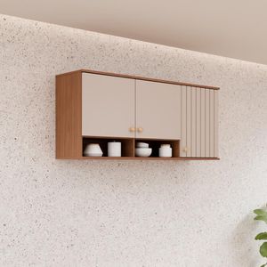 Aereo Agata 1,44 Mt Freijo/Off White 100% Mdf Mgm