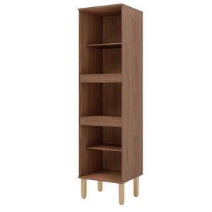 Armario Paneleiro Agata Freijo/Titanium 100% Mdf Mgm