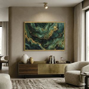 Quadro Canvas Abstrato 80x120 - Art Frame